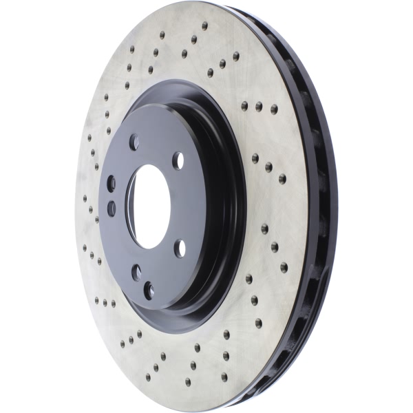 Centric SportStop Drilled 1-Piece Front Brake Rotor 128.35086