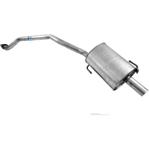Walker Quiet Flow Driver Side Stainless Steel Oval Aluminized Exhaust Muffler And Pipe Assembly 56236