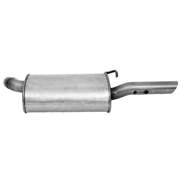 Walker Quiet Flow Driver Side Stainless Steel Oval Aluminized Exhaust Muffler And Pipe Assembly 54665
