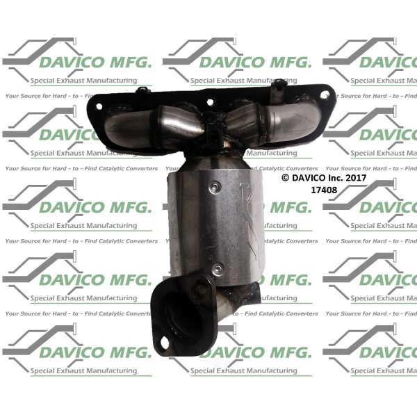 Davico Exhaust Manifold with Integrated Catalytic Converter 17408