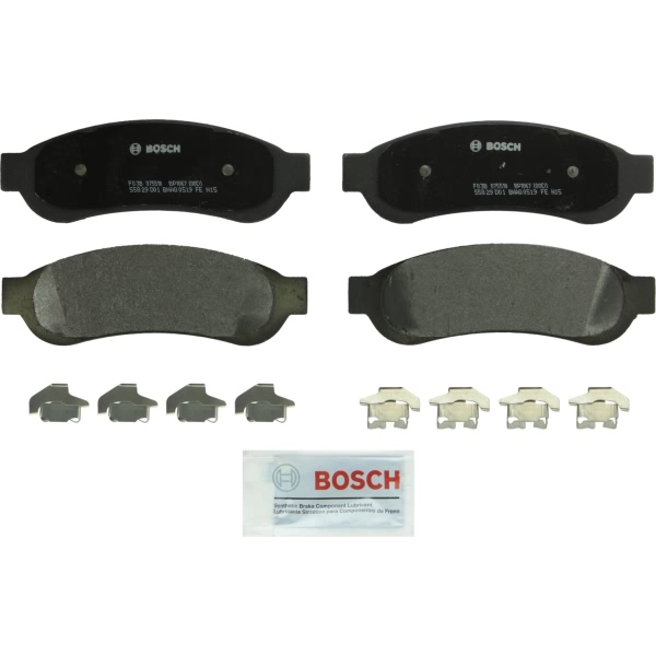 Bosch QuietCast™ Premium Organic Rear Disc Brake Pads BP1067