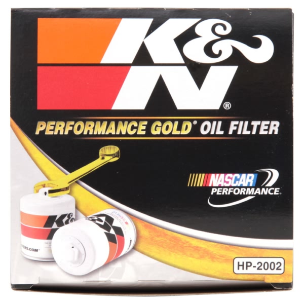 K&N Performance Gold™ Wrench-Off Oil Filter HP-2002