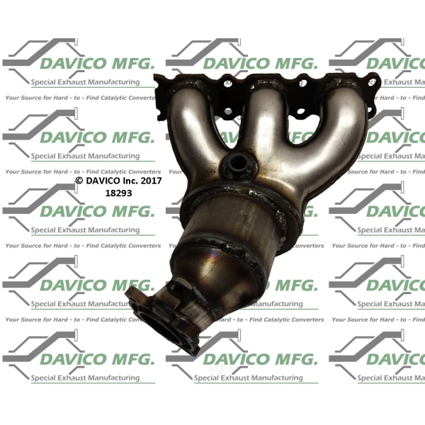 Davico Exhaust Manifold with Integrated Catalytic Converter 18293