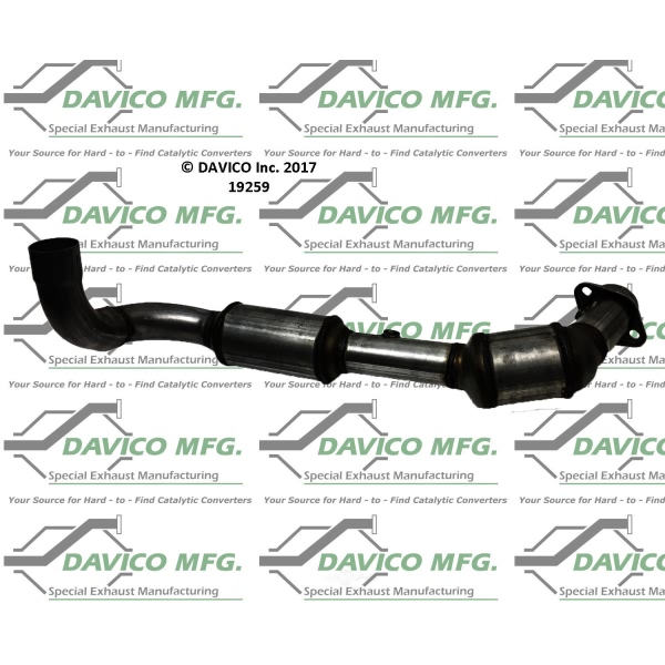 Davico Direct Fit Catalytic Converter and Pipe Assembly 19259