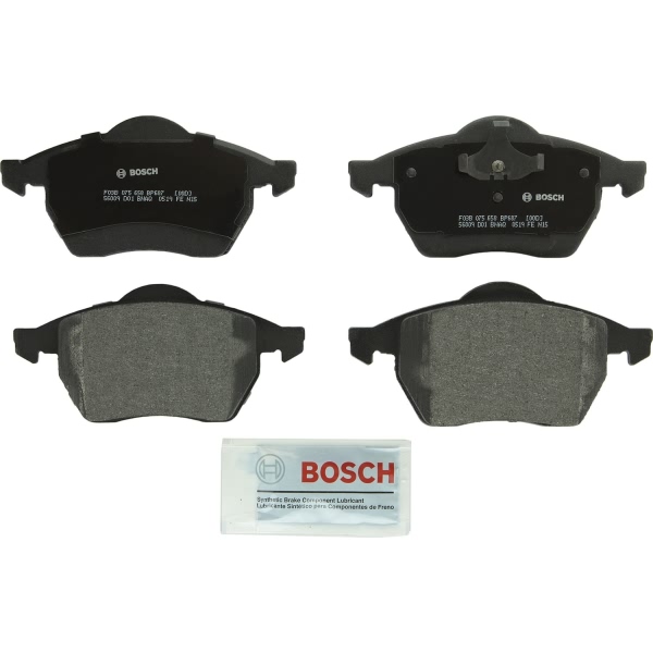 Bosch QuietCast™ Premium Organic Front Disc Brake Pads BP687