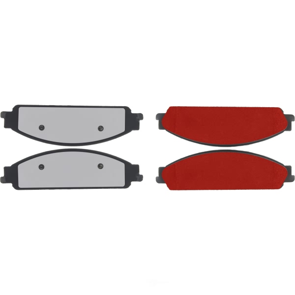 Centric Posi Quiet Pro™ Semi-Metallic Front Disc Brake Pads 500.10700