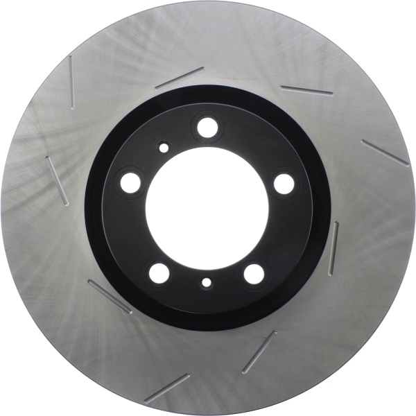 Centric SportStop Slotted 1-Piece Front Driver Side Brake Rotor 126.37070
