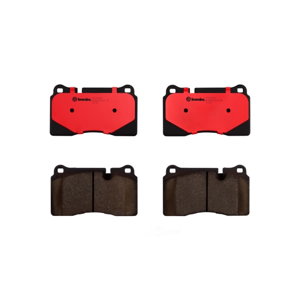 brembo Premium Ceramic Front Disc Brake Pads P44018N
