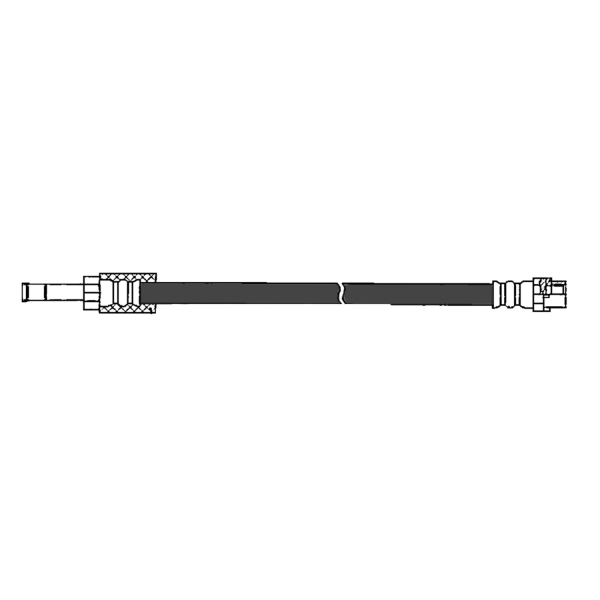 Centric Rear Lower Brake Hose 150.34317