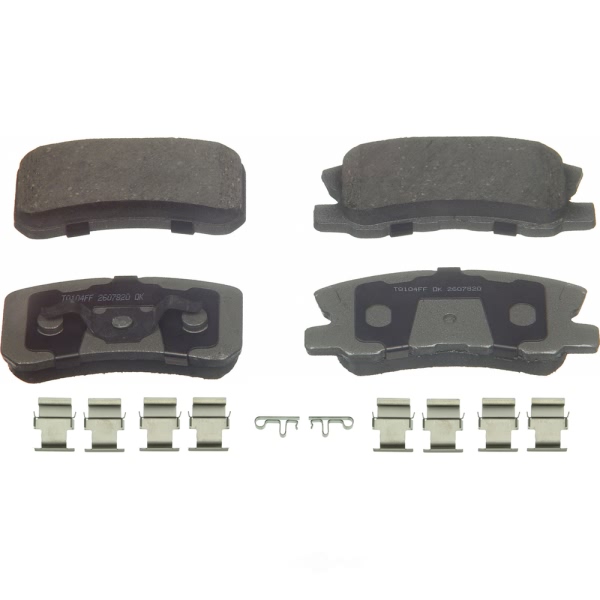 Wagner Thermoquiet Ceramic Rear Disc Brake Pads PD868