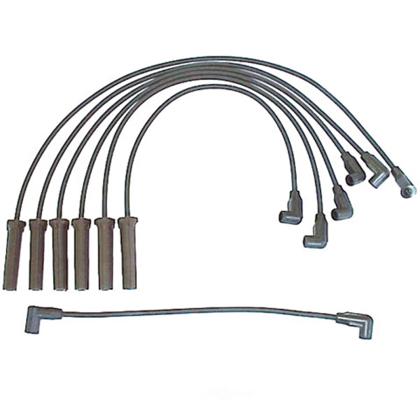 Denso Spark Plug Wire Set 671-6012