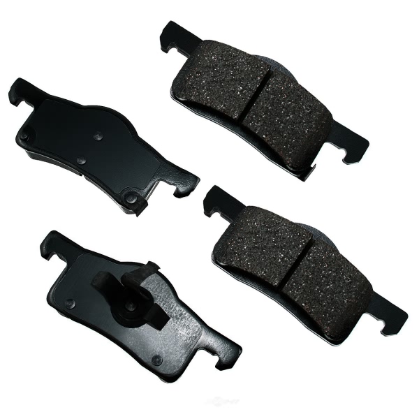 Akebono Pro-ACT™ Ultra-Premium Ceramic Rear Disc Brake Pads ACT935