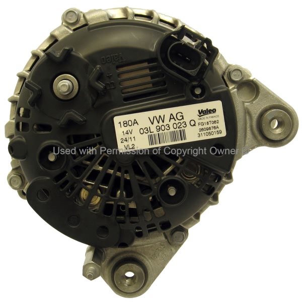 Quality-Built Alternator Remanufactured 10155