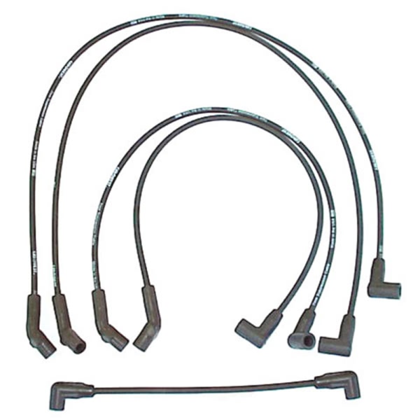 Denso Spark Plug Wire Set 671-4033