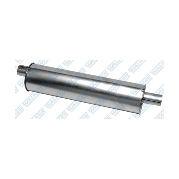 Walker Soundfx Steel Round Aluminized Exhaust Muffler 18129