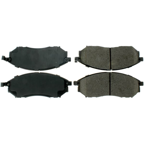 Centric Posi Quiet™ Extended Wear Semi-Metallic Front Disc Brake Pads 106.08880