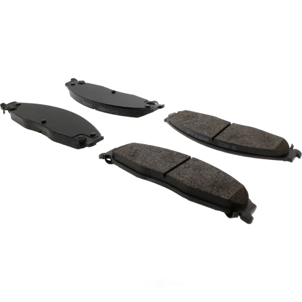Centric Posi Quiet™ Extended Wear Semi-Metallic Front Disc Brake Pads 106.09210