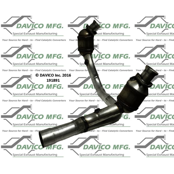 Davico Direct Fit Catalytic Converter and Pipe Assembly 191891