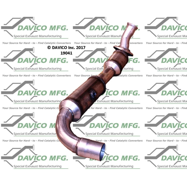 Davico Direct Fit Catalytic Converter and Pipe Assembly 19041