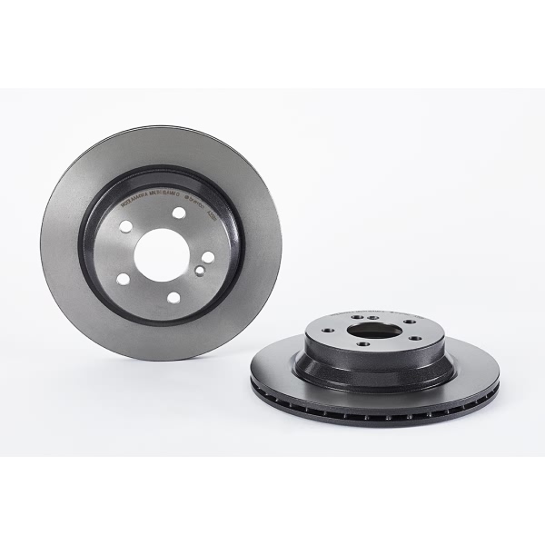 brembo UV Coated Series Vented Rear Brake Rotor 09.A358.11