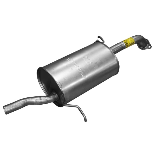 Walker Quiet Flow Stainless Steel Oval Aluminized Exhaust Muffler And Pipe Assembly 54388