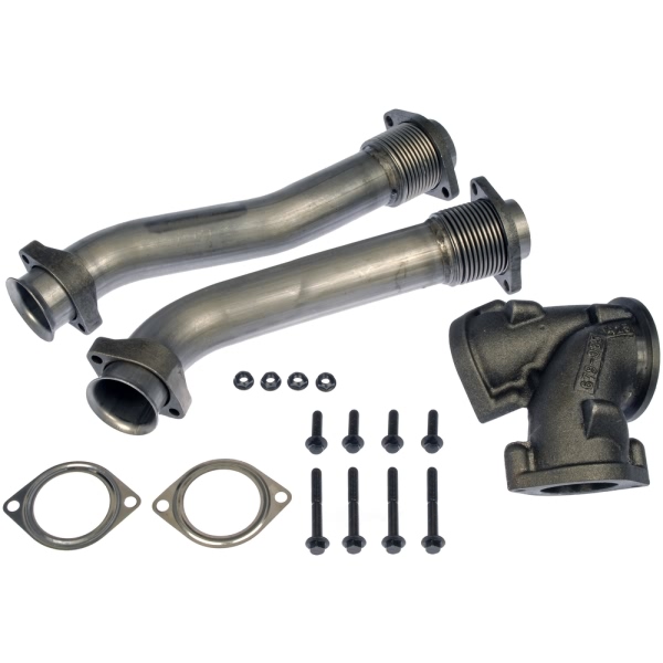 Dorman OE Solutions Aluminum And Cast Iron Turbocharger Up Pipe Kit 679-005