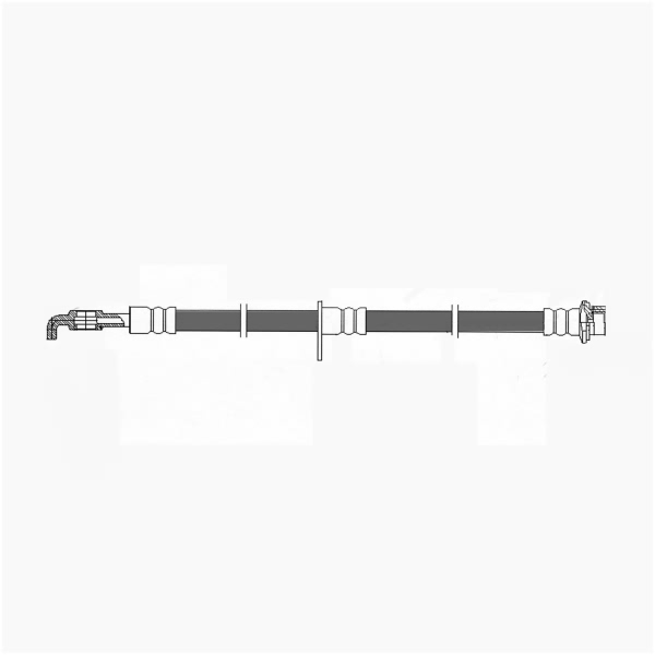 Centric Front Driver Side Brake Hose 150.44114