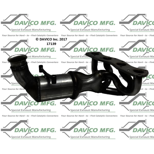 Davico Exhaust Manifold with Integrated Catalytic Converter 17139
