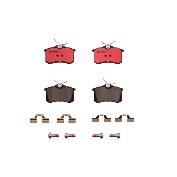 brembo Premium Ceramic Rear Disc Brake Pads P85020N