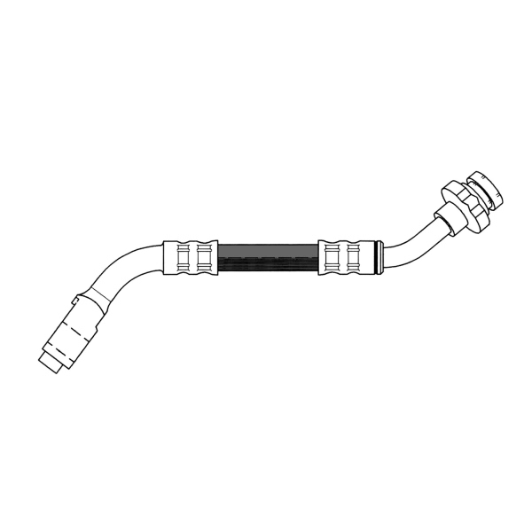 Centric Front Driver Side Brake Hose 150.42027