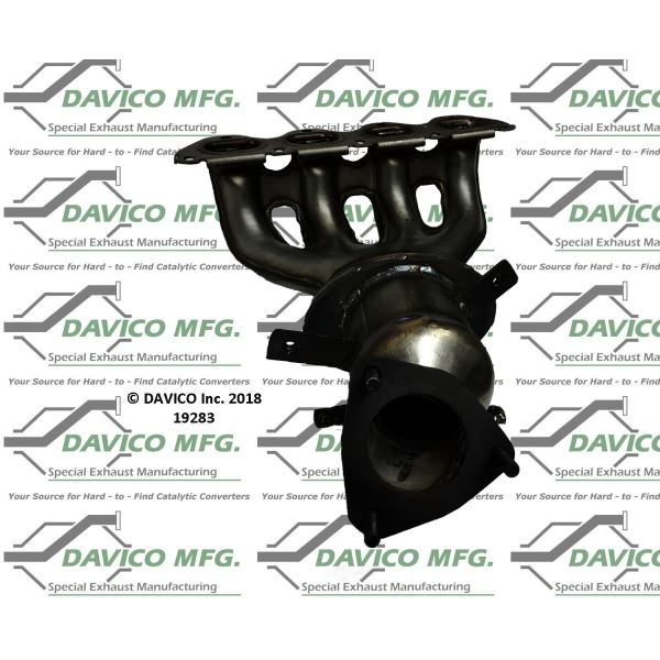 Davico Exhaust Manifold with Integrated Catalytic Converter 19283