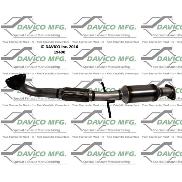 Davico Direct Fit Catalytic Converter and Pipe Assembly 19490