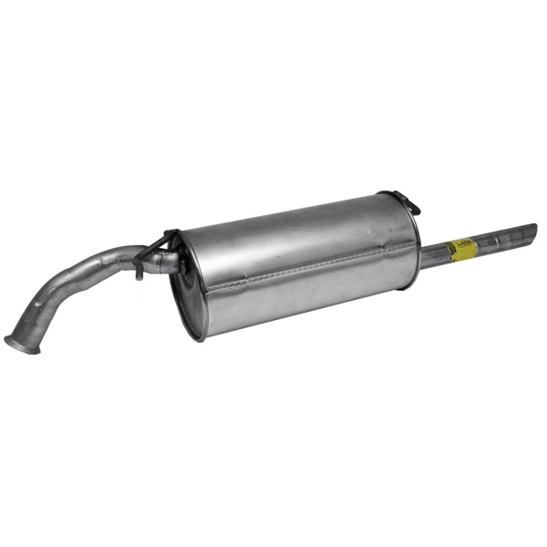 Walker Quiet Flow Stainless Steel Round Aluminized Exhaust Muffler And Pipe Assembly 54658
