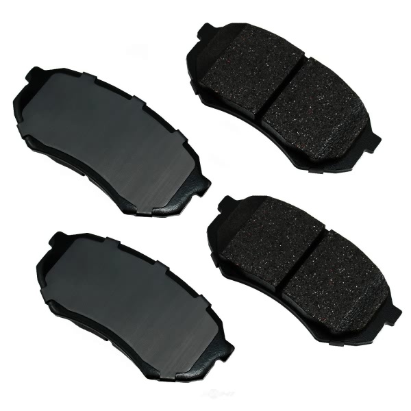 Akebono Pro-ACT™ Ultra-Premium Ceramic Front Disc Brake Pads ACT589