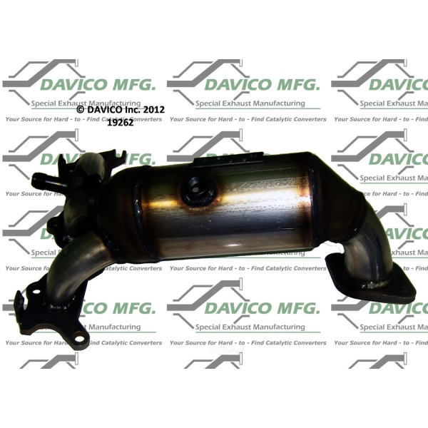 Davico Exhaust Manifold with Integrated Catalytic Converter 19262