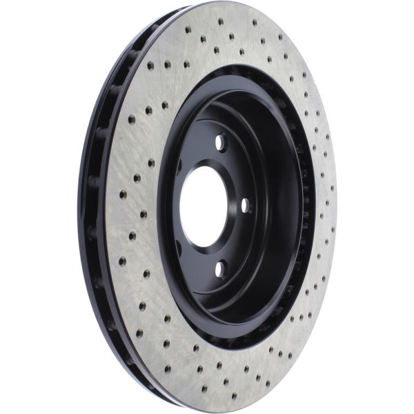 Centric SportStop Drilled 1-Piece Rear Brake Rotor 128.62103