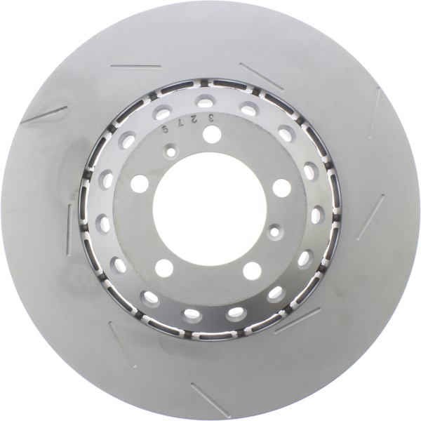 Centric SportStop Slotted 1-Piece Front Passenger Side Brake Rotor 126.37067