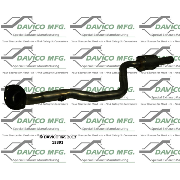 Davico Direct Fit Catalytic Converter and Pipe Assembly 18391