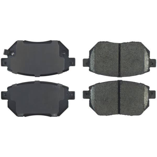 Centric Posi Quiet™ Extended Wear Semi-Metallic Front Disc Brake Pads 106.09691