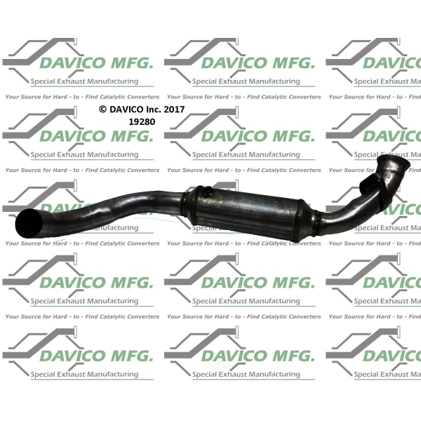 Davico Direct Fit Catalytic Converter 19280