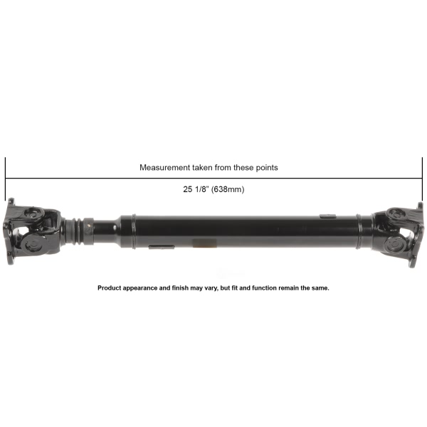 Cardone Reman Remanufactured Driveshaft/ Prop Shaft 65-3000