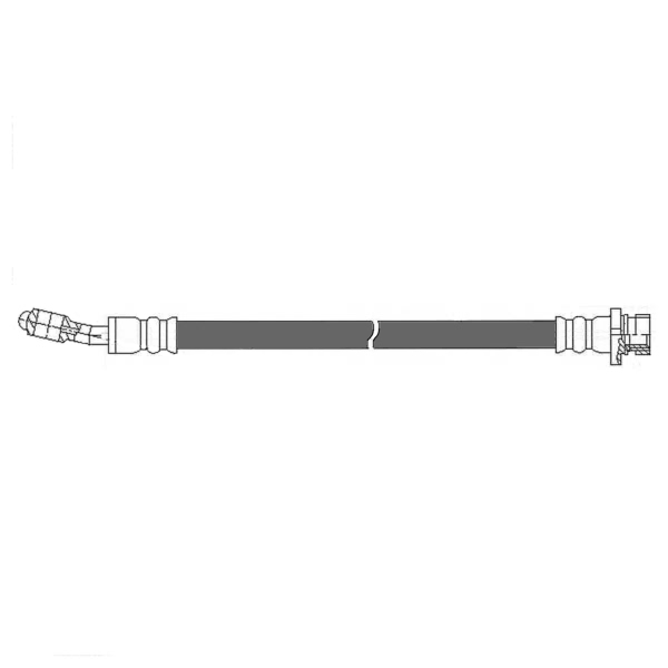 Centric Rear Driver Side Brake Hose 150.51336