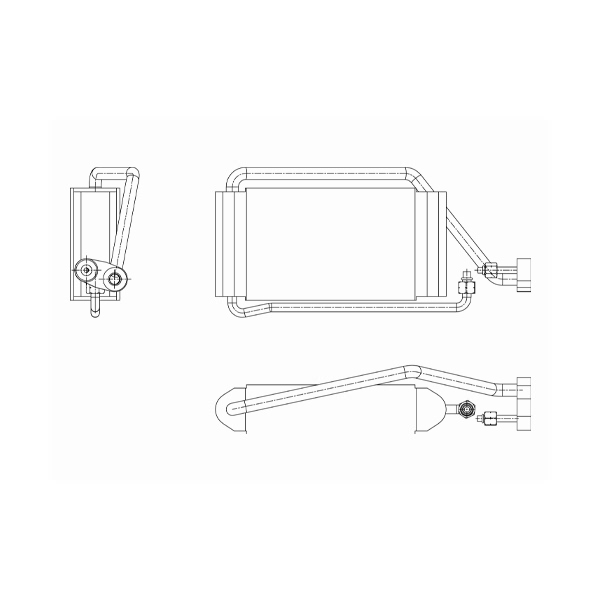 TYC TYC A/C Evaporator Core 97218