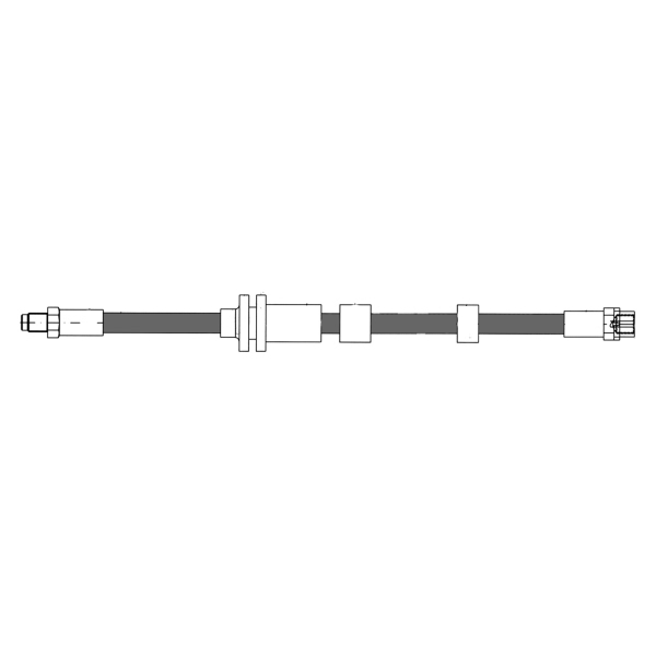 Centric Front Brake Hose 150.34018