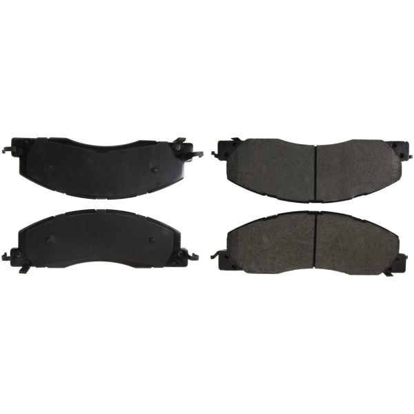 Centric Posi Quiet™ Extended Wear Semi-Metallic Front Disc Brake Pads 106.13990