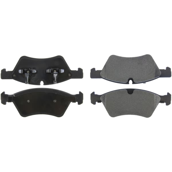 Centric Posi Quiet™ Semi-Metallic Front Disc Brake Pads 104.11230