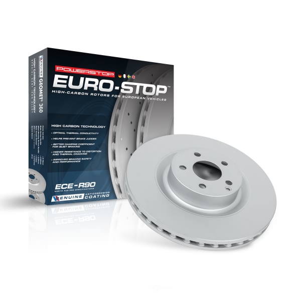 Power Stop PowerStop Evolution Coated High Carbon Rotor EBR823EVC