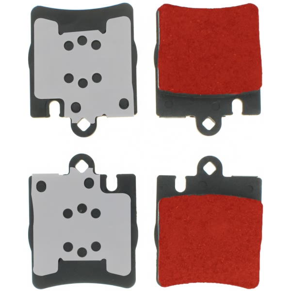 Centric Posi Quiet Pro™ Semi-Metallic Rear Disc Brake Pads 500.08760