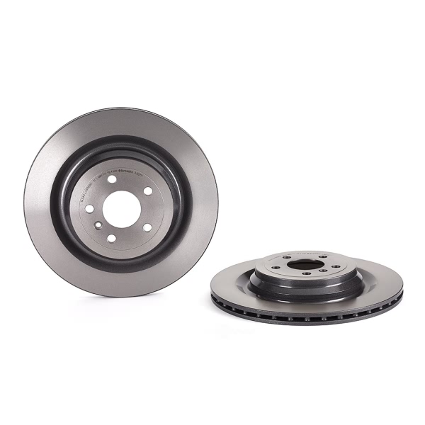 brembo UV Coated Series Vented Rear Brake Rotor 09.A961.11