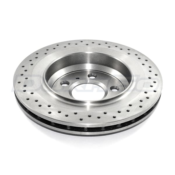 DuraGo Drilled Vented Rear Brake Rotor BR900500